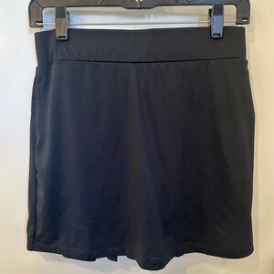 J. Crew Pleated Active Golf/Tennis Skirt Black XS